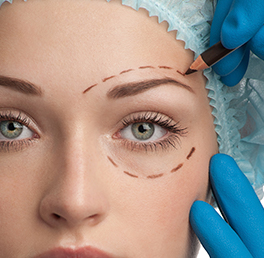 Oftalmologia especializada para cirurgias de plástica ocular (blefaroplastia).